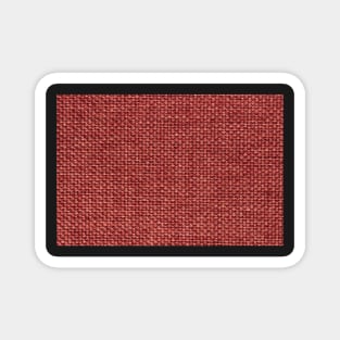 Red fabric Magnet