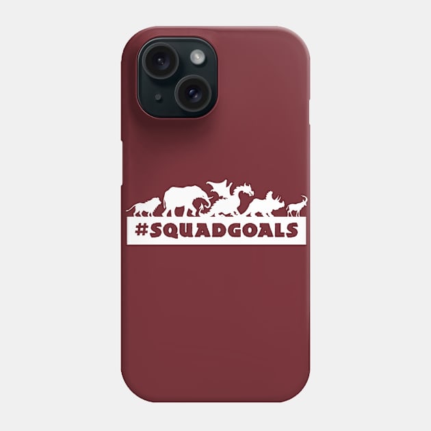 Animal Kingdom Squad Phone Case by Oswaldland