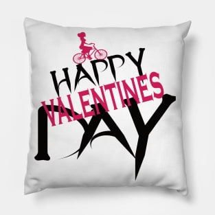 valentines day by chakibium Pillow