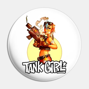 Tank Girl (Alt Print) Pin