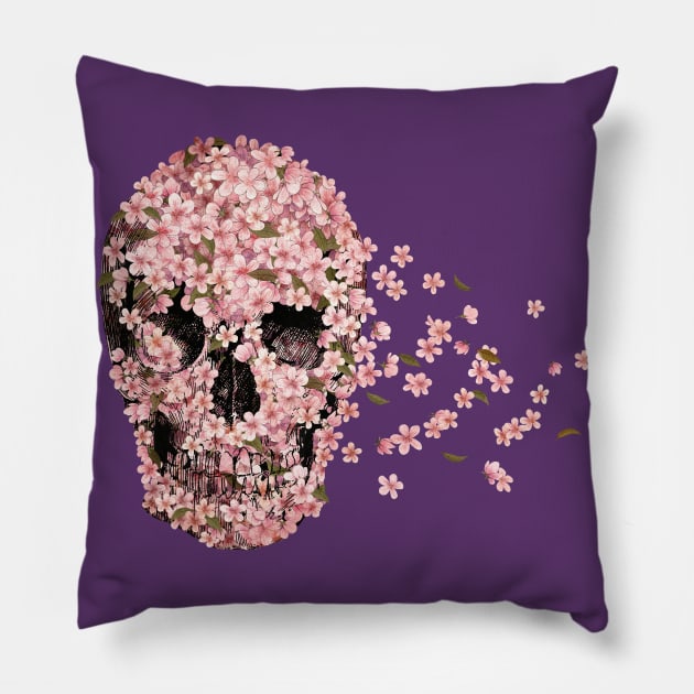 A Beautiful Death isolated Pillow by Terry Fan