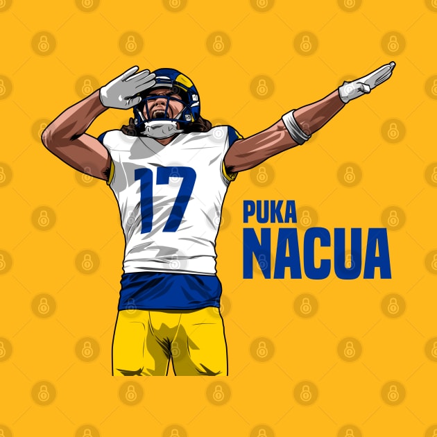 Puka Nacua by origin illustrations