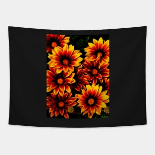 Gazania Flowers Tapestry