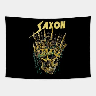 SAXON MERCH VTG Tapestry