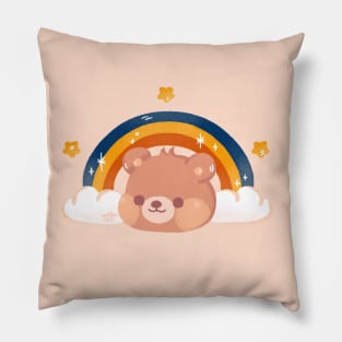 Oso Bongo Arcoiris Pillow