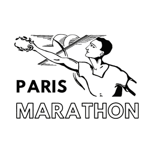 Paris Marathon - Runner and Jogger Gift Idea T-Shirt