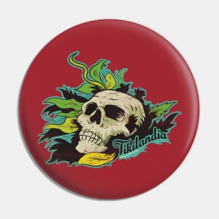 Tikilandia Skull Pin