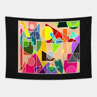 Geometrical shapes Tapestry