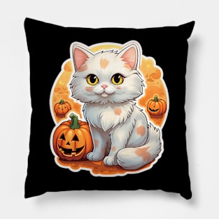 Halloween Kitty Pillow