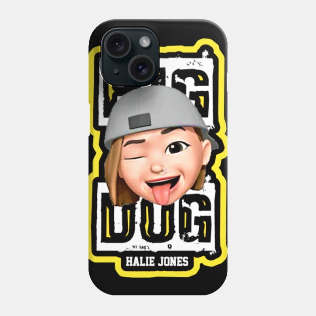 HALIE JONES ''BIG DOG'' Phone Case by KVLI3N