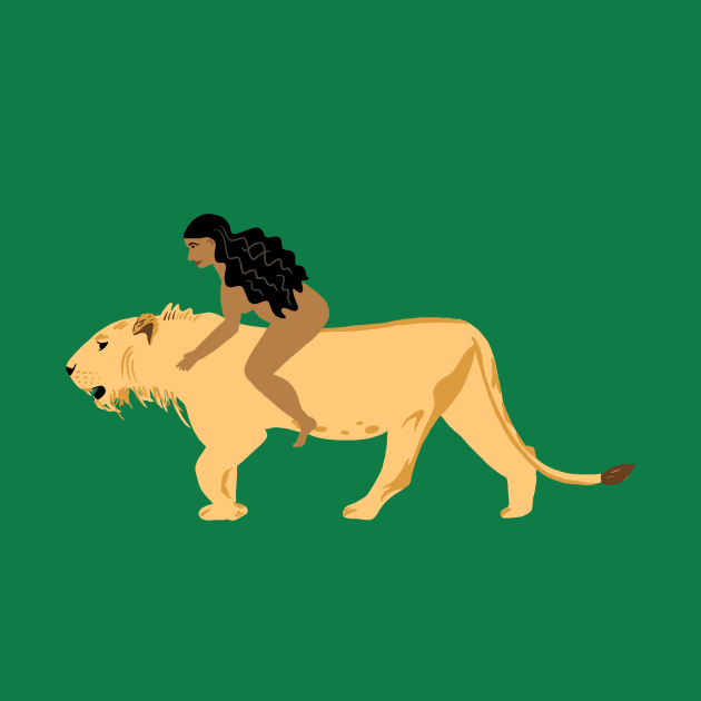 Lioness Woman by Das Brooklyn