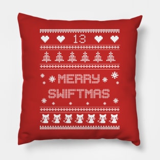 merry swiftmas 13 Pillow