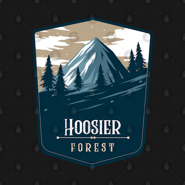 Hoosier Forest Camping Hiking and Backpacking through National Parks, Lakes, Campfires and Outdoors by AbsurdStore