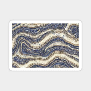 Natural polished marble and granite Magnet