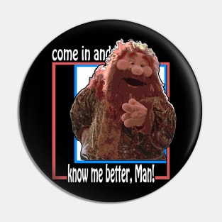 Christmas Carol- Know Me Better Man Pin