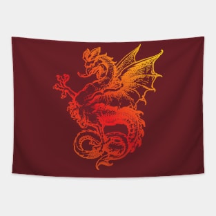 Awesome Dragon Tapestry