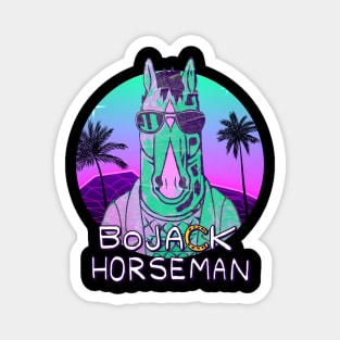 Retrowave Bojack Magnet