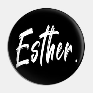 Name Girl Esther Pin