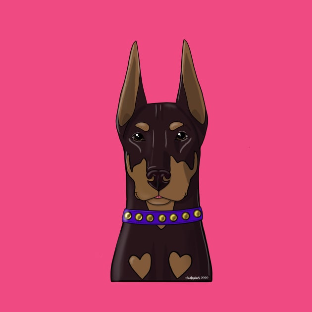 Handsome Doberman by FLCupcake