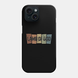 Lamb of God Retro Pattern Phone Case