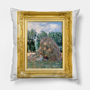 PANTONE MONET - Boulevard des Capucines by Claude Monet Pillow