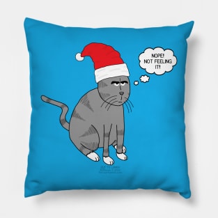 Christmas Cat Pillow