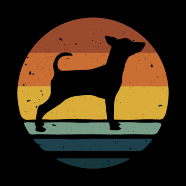 Dog Miniature Pinscher Retro Vintage - Miniature Pinscher ...