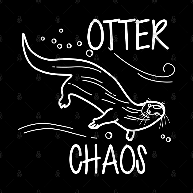 Otter Chaos by KC Happy Shop