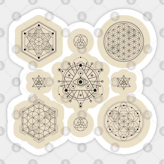 Sacred Geometry Sticker