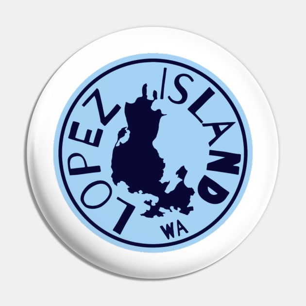 Lopez Island, WA in Blue Pin by alepekaarts