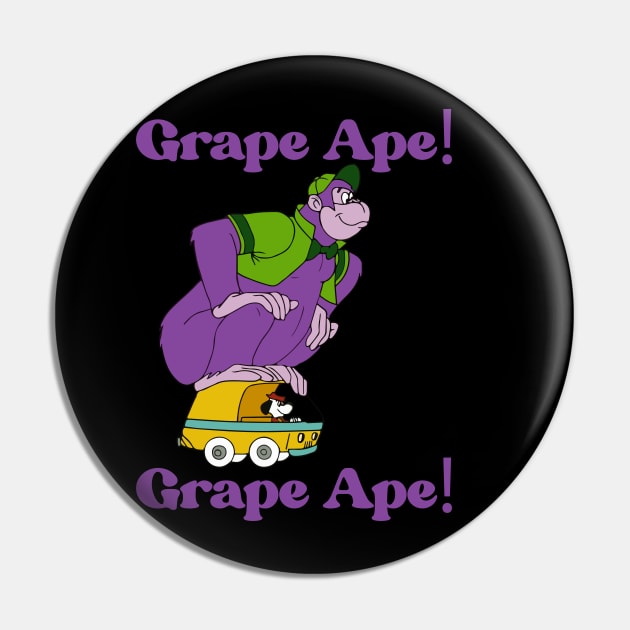 Grape Ape Pin by HellraiserDesigns