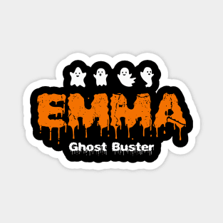 Emma Ghost Buster tee design birthday gift graphic Magnet