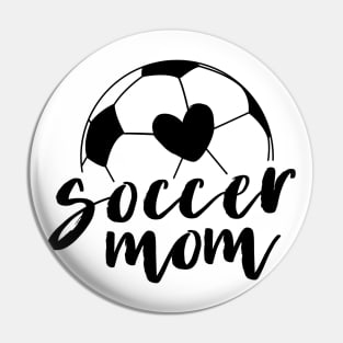 Soccer Mom Heart Ball © GraphicLoveShop Pin