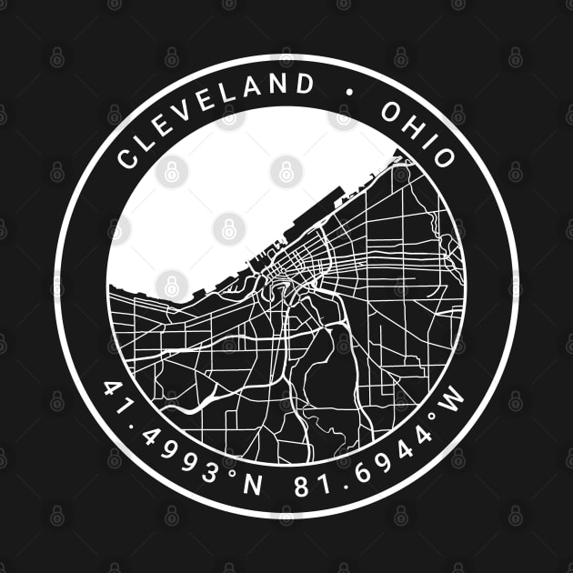 Cleveland Map by Ryan-Cox