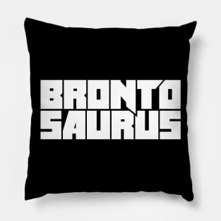 Long Neck Dinosaur Brontosaurus Graphic Pillow