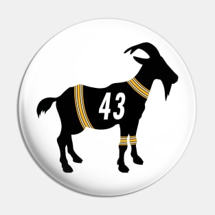 Troy Polamalu GOAT Pin