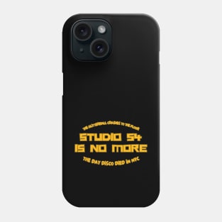 NYC Studio 54 Is No More By Abby Anime Phone Case