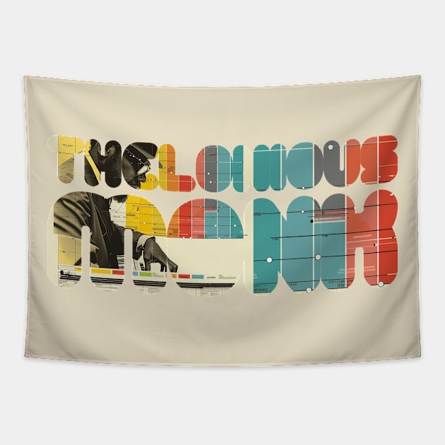 Thelonious Monk Tapestry by HAPPY TRIP PRESS