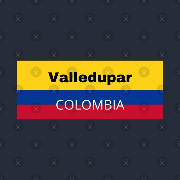 Valledupar City in Colombian Flag by aybe7elf