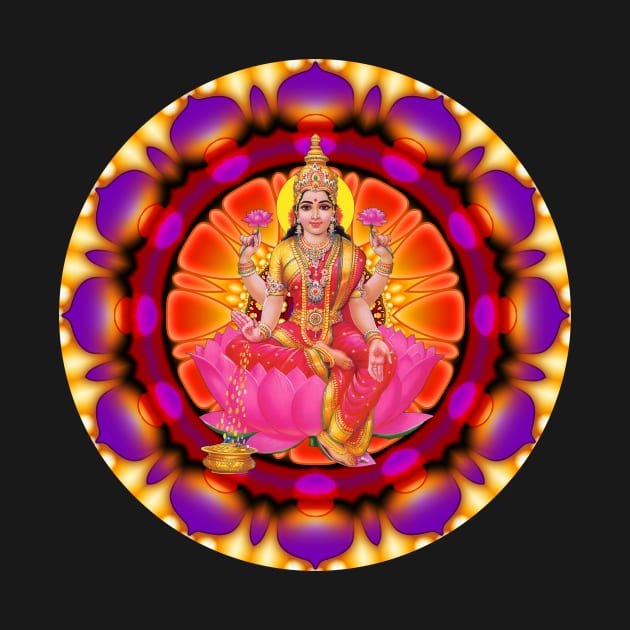 Mandala Magic - Daily Focus 10.17.2015 Lakshmi by Mandala Magic