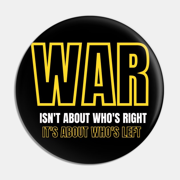 War isn't about who's right, it's about who's left Final space Pin by TrendyEye