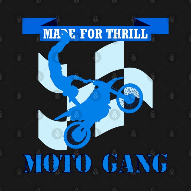 MOTO GANG by Tees4Chill