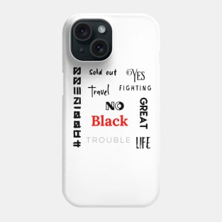 words Phone Case