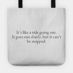 A Tide Going Out Tote