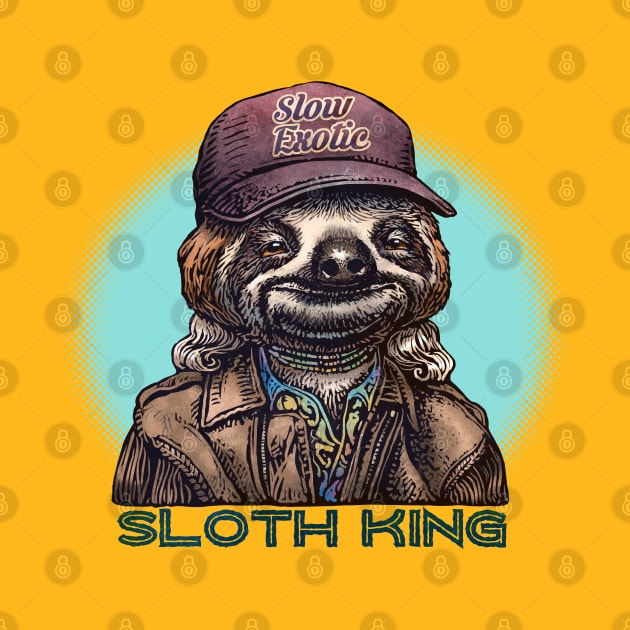 Sloth King by ChetArt