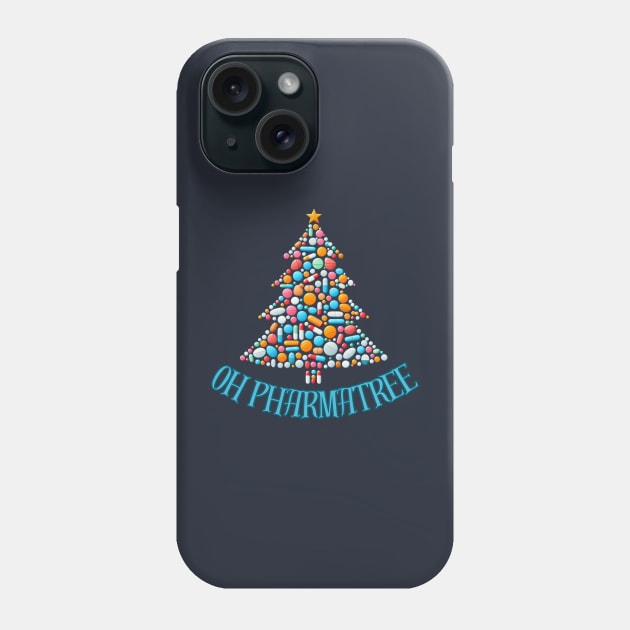 Pharmacy Xmas Phone Case by BukovskyART