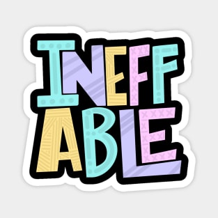 Ineffable Good Omens Magnet