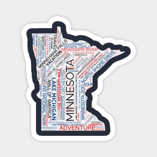 Minnesota Adventures Magnet