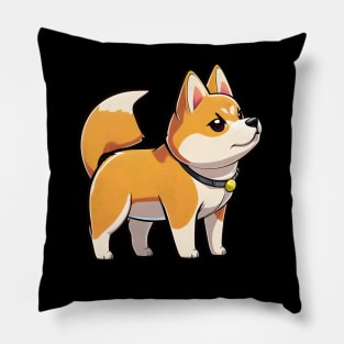 Shiba Inu - Cute, funny dog Pillow