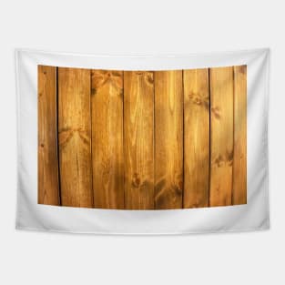 Varnished Wooden Wall Panels Tapestry